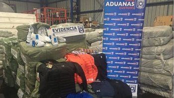 detectan en samore otro millonario contrabando de ropa trucha