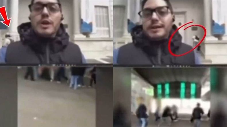 Robo en vivio: asaltaron a un periodista mientras hacía un movil