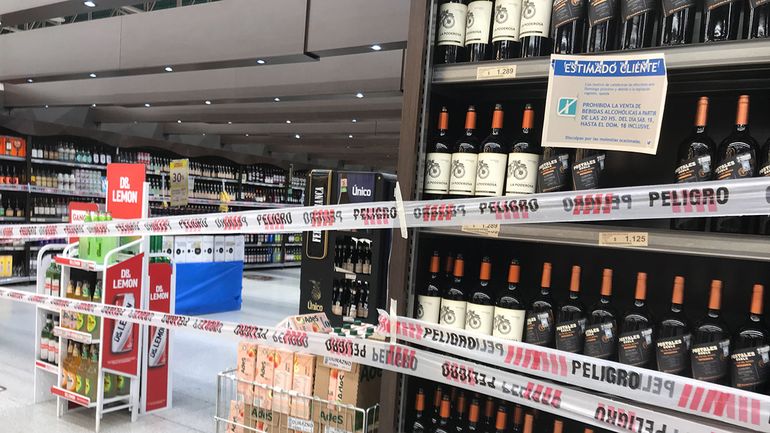 Desde las 20 horas del sábado y hasta las 21 del domingo, no se venden bebidas alcohólicas en todo el país.