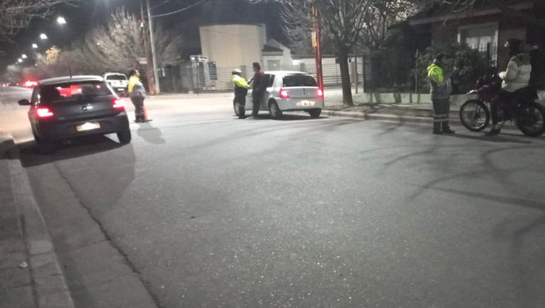 Zona centro, la Plaza San Martín, Plaza Güemes y  Plaza Montelpare fueron los puntos de controles.