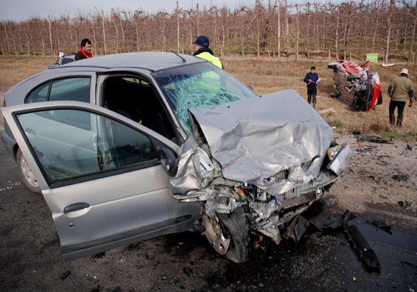 Accidente en la ruta 22