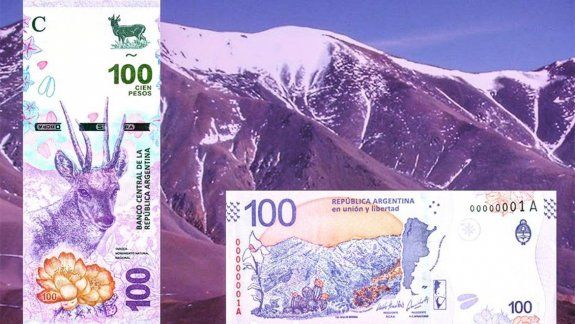Conocé el nuevo billete de 100 pesos y la moneda de 10