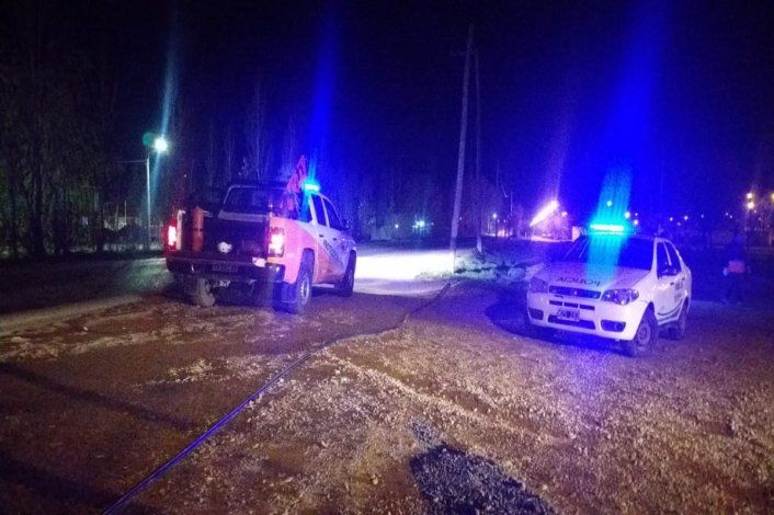 Roba cable fue atrapado in fraganti sobre Circunvalación