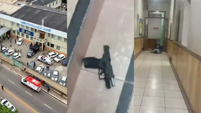 La Policía confirmó que el alumno usó un arma de su padrastro dentro de la escuela.