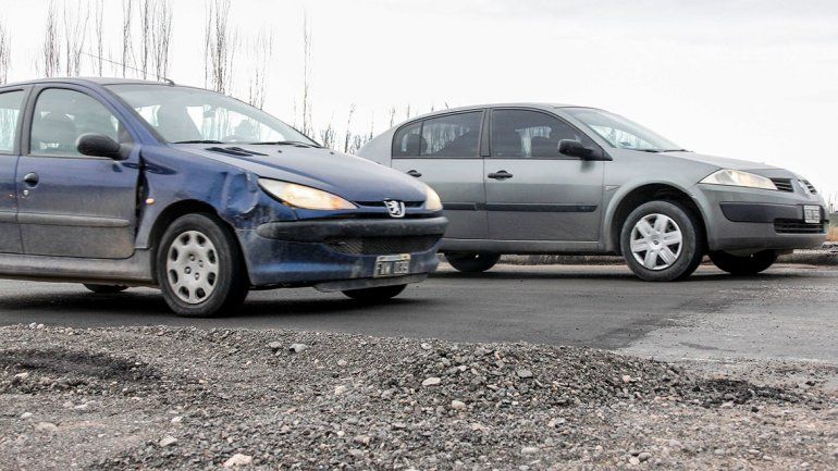 La empresa no fortaleció la base del camino