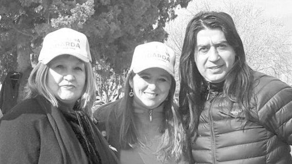 La líder Magdalena Odarda sólo quiere a Villagra y Aninao.