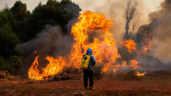 incendios reviven con fuerza en el sur de chile