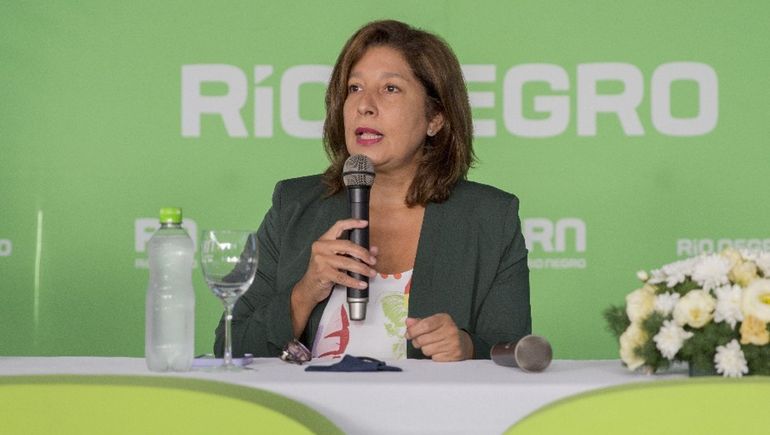 La gobernadora Arabela Carreras impulsa el hidrógeno verde en Río Negro.