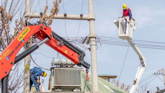 Las instalaciones de luz en tomas son provisorias