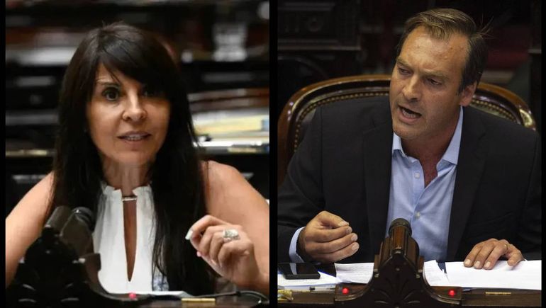 Lorena Villaverde y Martín Soria tuvieron un fuerte cruce durante el debate de Ficha Limpia en Diputados.