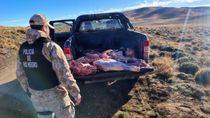 El operativo se realizó el viernes por la mañana sobre la ruta provincial 80. Foto: Gentileza.
