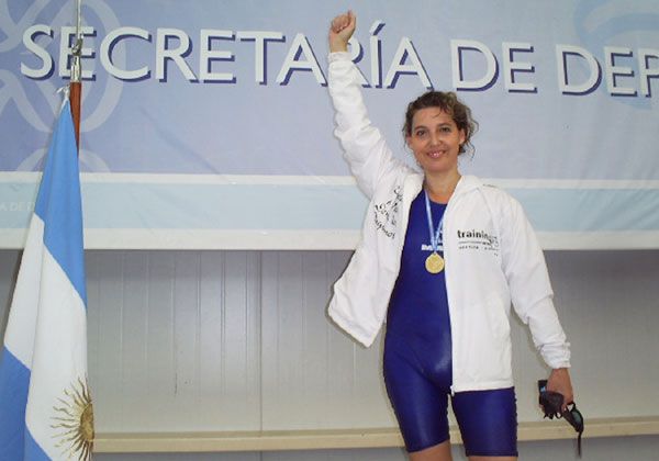 Una atleta trasplantada de estirpe ganadora