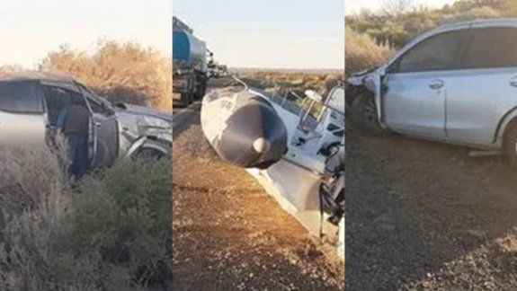 Se le reventó un neumático y provocó terrible accidente
