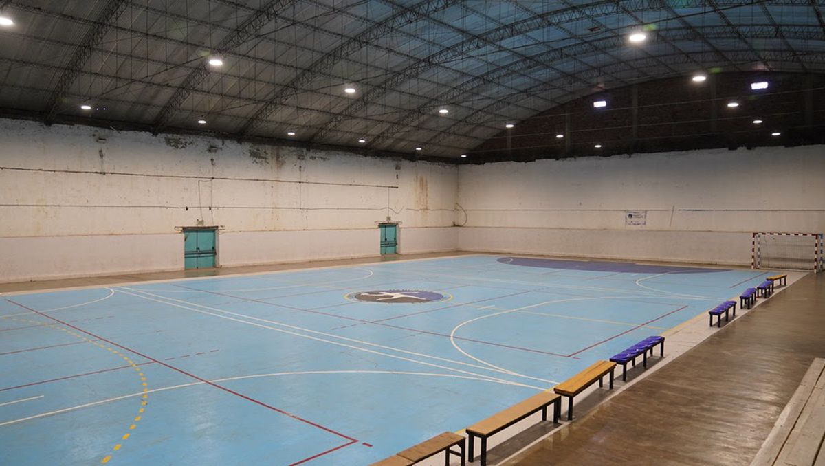 Finalizó la obra de reacondicionamiento en el Complejo Deportivo