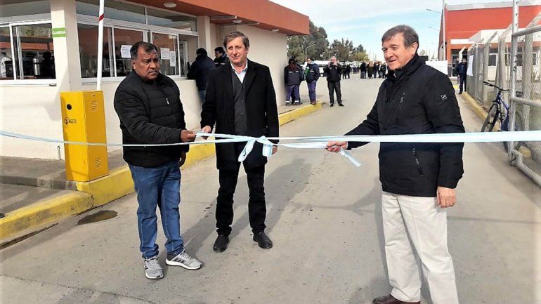 Tortoriello inauguró la nueva sede de Servicios Públicos