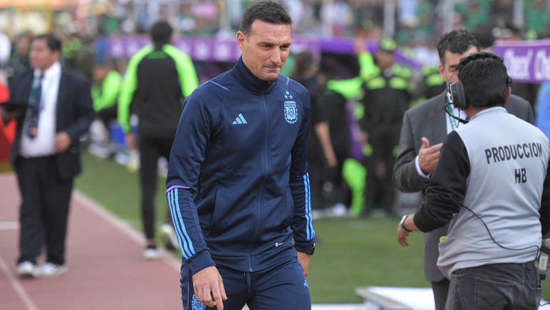 Scaloni y otro partido memorable de su selección.&nbsp;