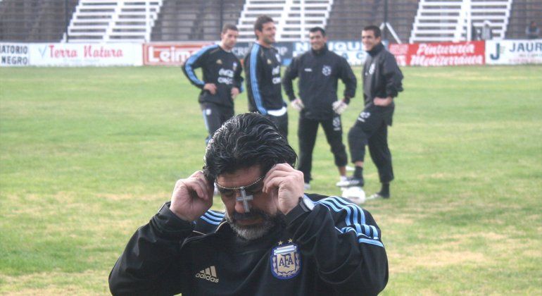 Maradona en La Visera: de su primer gol en la selección a los jueguitos como DT