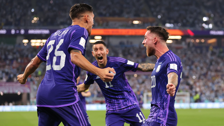 Video: el golazo de Mac Allister que le da el triunfo a Argentina