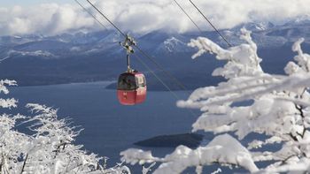 bariloche y el bolson amanecieron de blanco por una nevada intensa