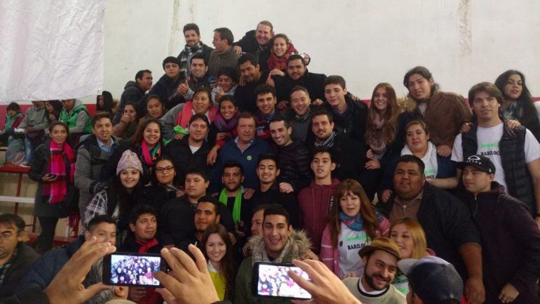 Weretilneck participó del encuentro de la juventud de Juntos