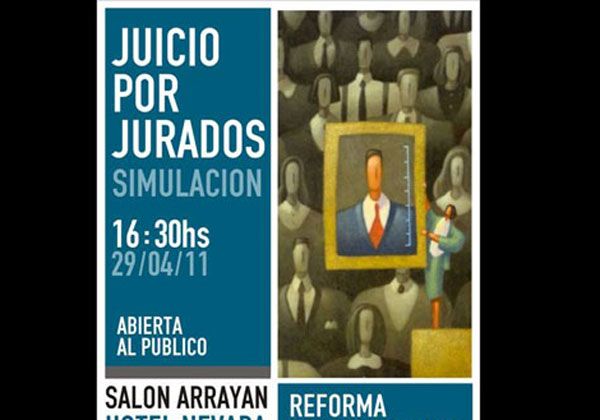 Simularán un juicio por jurados