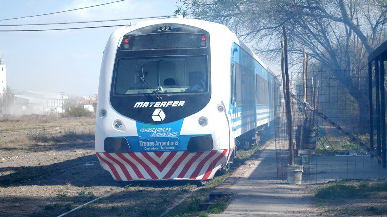 El tren salió de servicio el lunes.