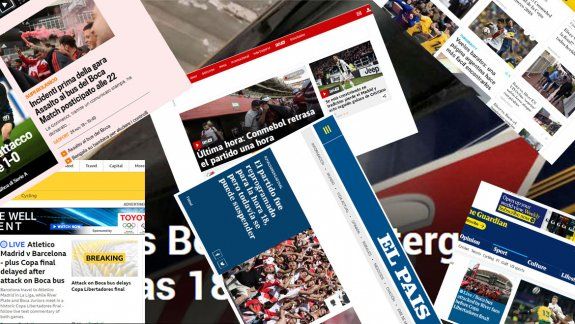 los medios de todo el mundo reflejaron el escandalo 
