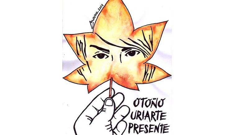 Los afiches para recordar a Otoño fueron una constante en la lucha por justicia de su familia y amigos. Los afiches para recordar a Otoño fueron una constante en la lucha por justicia de su familia y amigos.