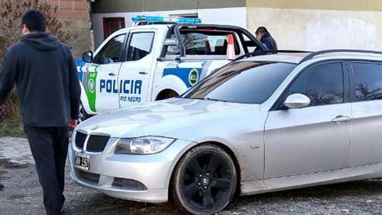 Salían a robar en Bariloche en un auto lujoso