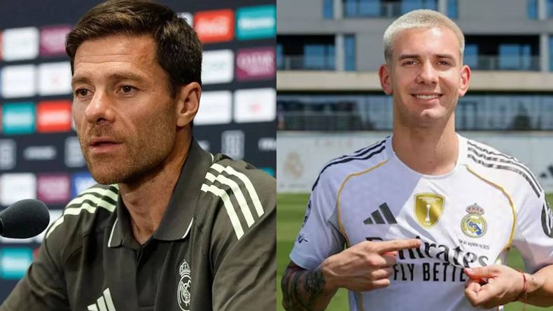 Rendido a sus pies: Xabi Alonso elogió a Mastantuono y no descartó su debut en Real Madrid frente a Osasuna