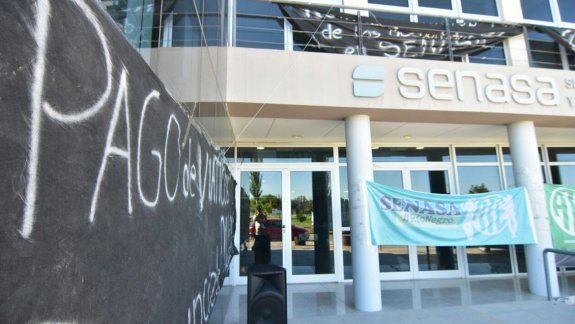 La ocupación de la sede regional de Senasa, en Roca, duró cinco días.