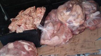 otro cargamento de carne ilegal decomisado en rutas rionegrinas