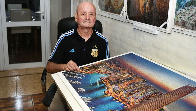 A Jorge siempre le generó curiosidad y le gustaron los rompecabezas. Tras jubilarse, empezó a brillar con esmero y empeño. A Jorge siempre le generó curiosidad y le gustaron los rompecabezas. Tras jubilarse, empezó a brillar con esmero y empeño.