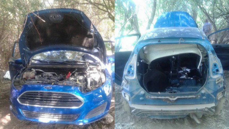 El Ford Fiesta robado a una jubilada apareció en la toma 2 de Agosto.&nbsp;