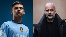 el debut del diablito echeverri en el city: la dura opinion de guardiola