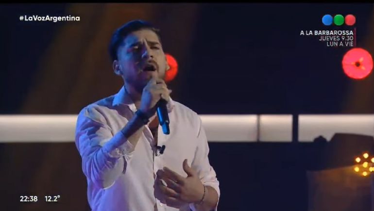 Un neuquino entró a La Voz Argentina: ¿Quién es Axel Riquelmes?