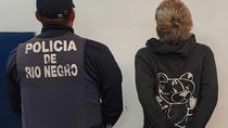 El joven detenido tras los violencia incidentes ocurridos en la localidad rionegrina de Chimpay.&nbsp;