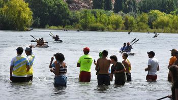 La Regata del Río Negro finalizó en Cipolletti su primera etapa.