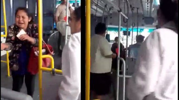 Violencia dentro de un Pehuenche: pasajero peleó con el chofer y le pegó a una mujer