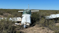 El avión despegó del aeródromo de San Antonio y cayó a pocos kilómetros en una zona de campo.&nbsp;