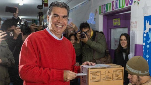 Votó Capitanich y habló del caso Strzyzowski: Un hecho policial no puede convertirse en uno político