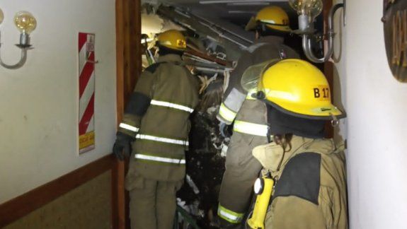 Los cuerpos estaban en la cama