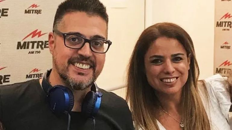 Marina Calabró y Rolando Barbano