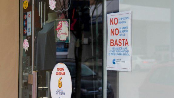 Los propietarios de comercios están desesperados por la acción de la AFIP y por la suba de Ingresos Brutos.