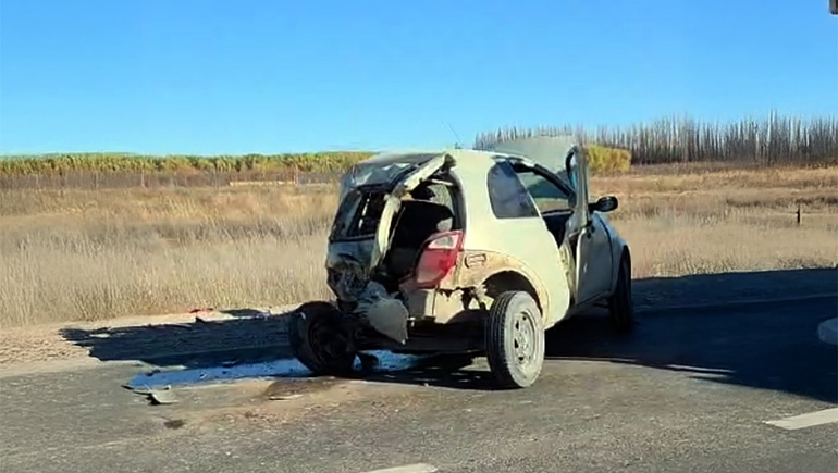 Video: Tremendo accidente en Allen y ruta 22 cortada al tránsito
