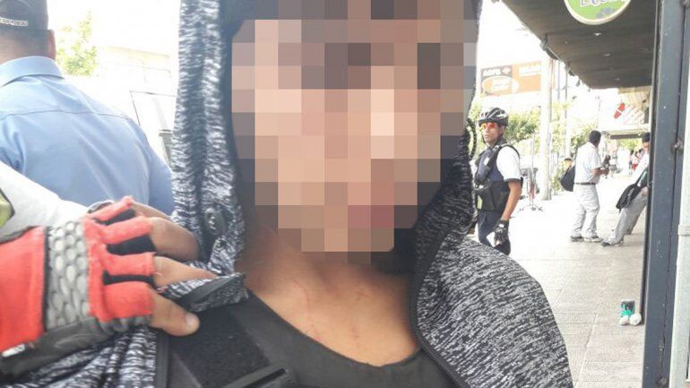 El joven tenía un chaleco antibalas