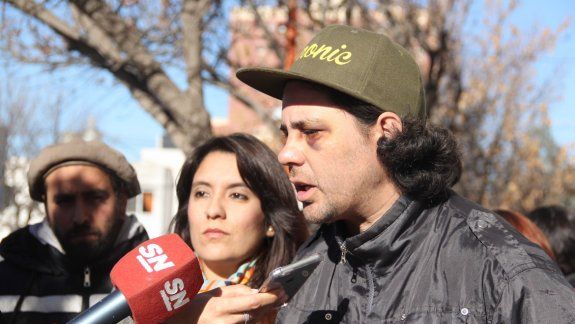 Miguel Moltini sufrió lesiones severas producto del accionar policial, pero él también fue denunciado.