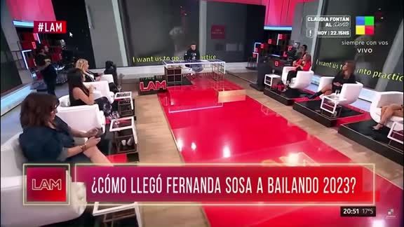 A través de mensajes que llegaban al celular de Ángel de Brito en LAM, Estefi Berardi mantuvo un tenso cruce con Nai Awada.