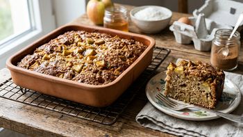 Torta de manzana, rica, esponjosa y sin azúcar ni harina: la mejor receta para hacer en casa, aún en pocos minutos