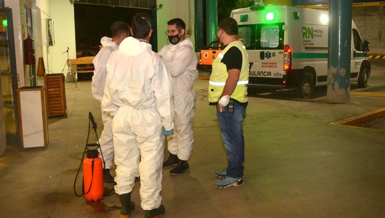 Así fue el intenso operativo sanitario para recibir a los egresados con Covid-19 